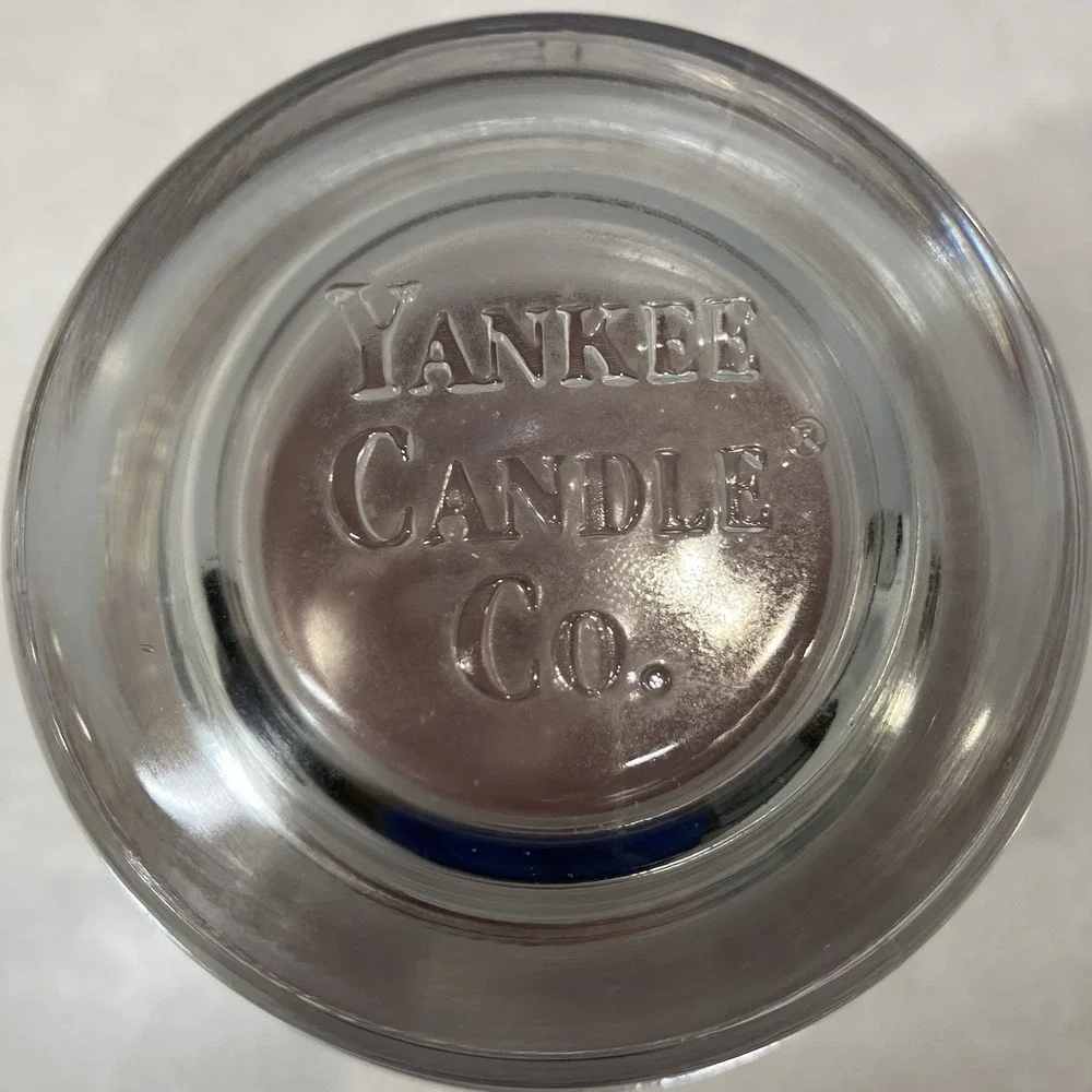 Vtg Yankee Candle Country Heather Housewarmer Black Band 22oz Retired Purple
